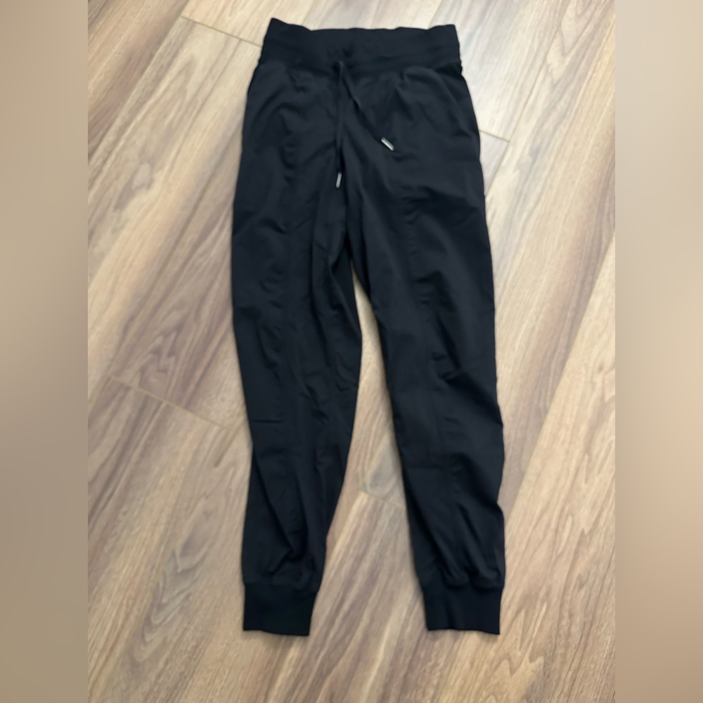 Lululemon Black Dance Studio Joggers USED - Size 4, but fit short